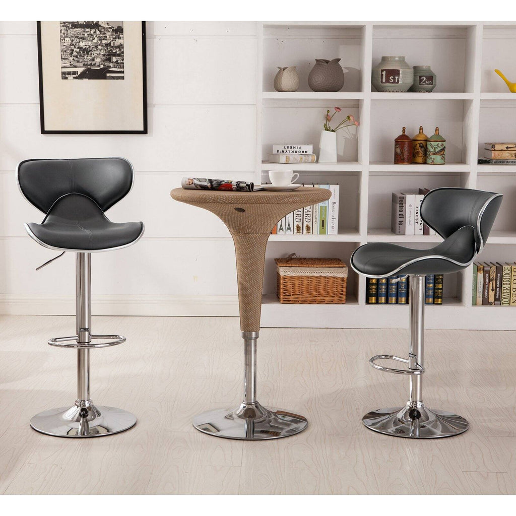 Adjustable Masaccio Bar Stool (Set of 2) - Homio Decor
