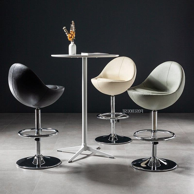 Luxury Hotel Lobby Style Bar Chair - Homio Decor