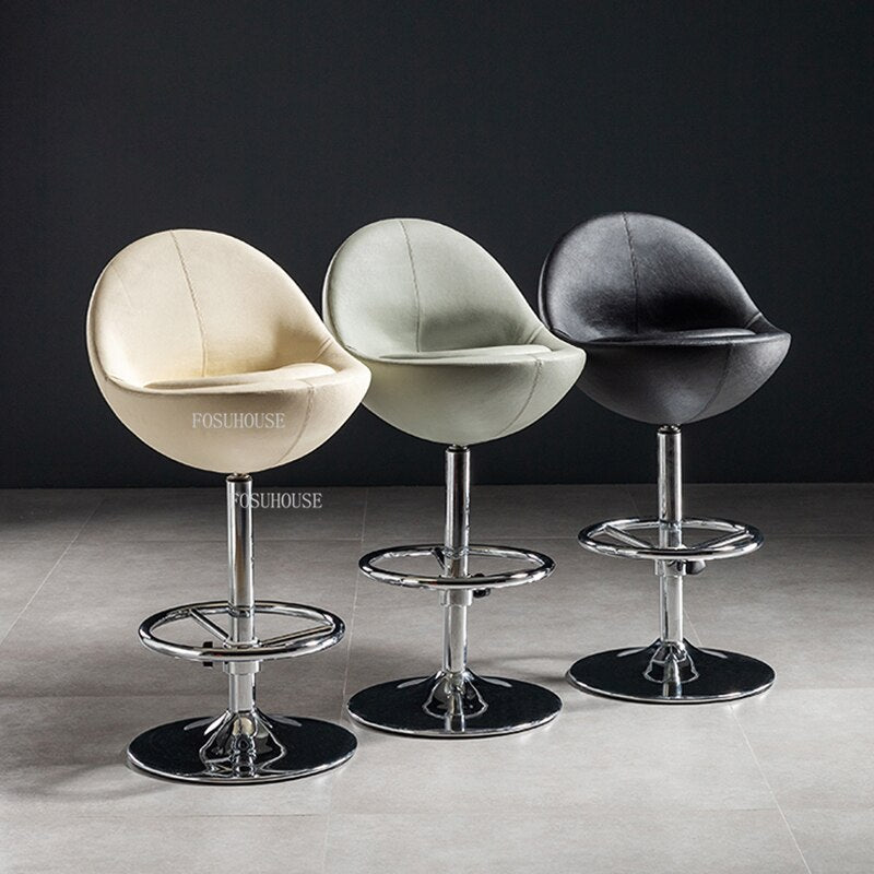 Luxury Hotel Lobby Style Bar Chair - Homio Decor