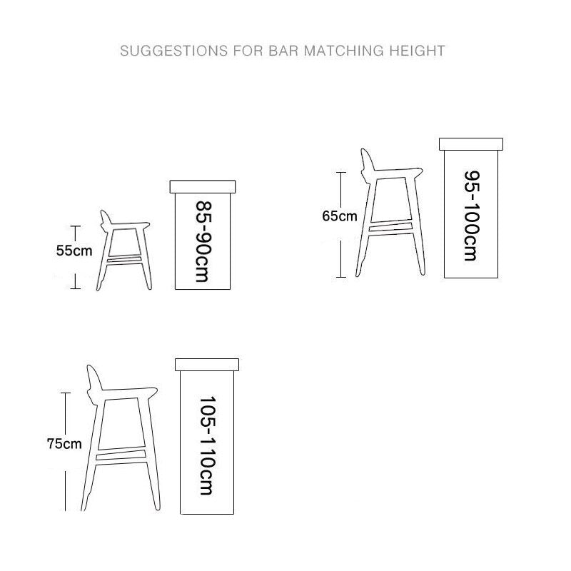 Modern Kitchen Bar Chairs - Homio Decor