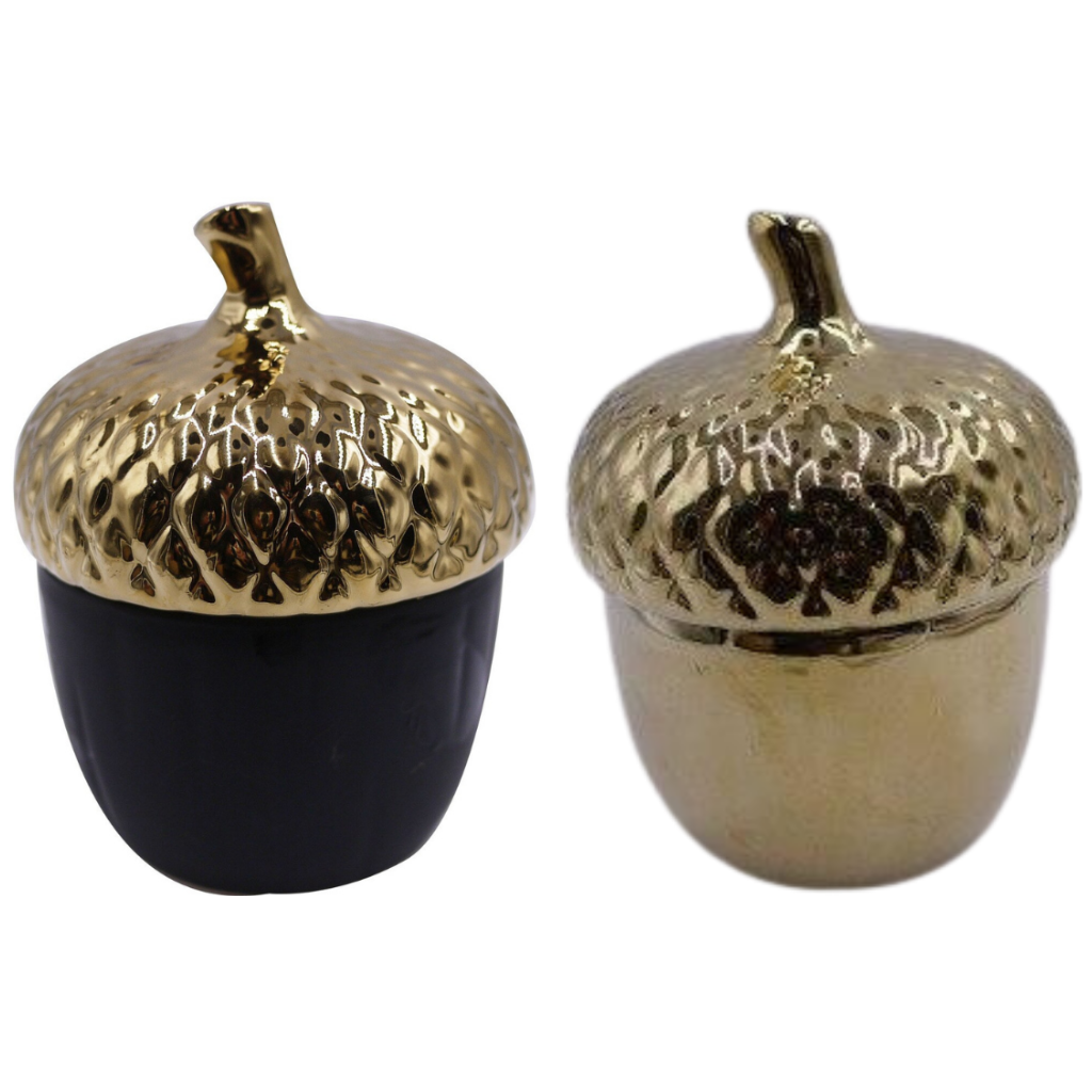 Pine Cone Ceramic Jar - Homio Decor
