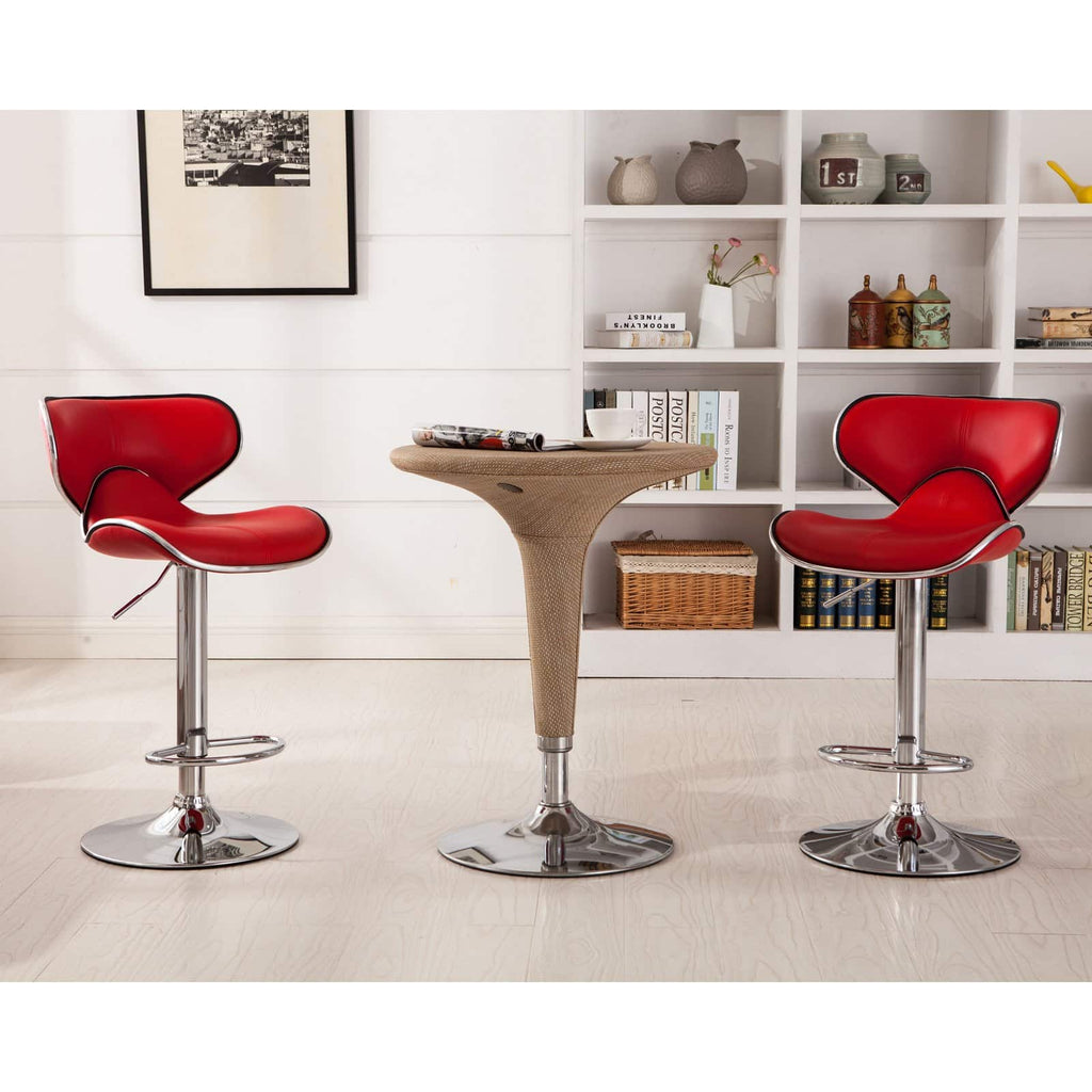 Adjustable Masaccio Bar Stool (Set of 2) - Homio Decor