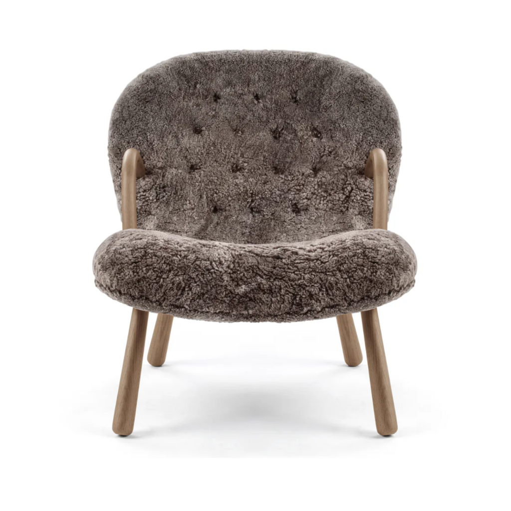 Genuine Sheepskin Chair - Homio Decor