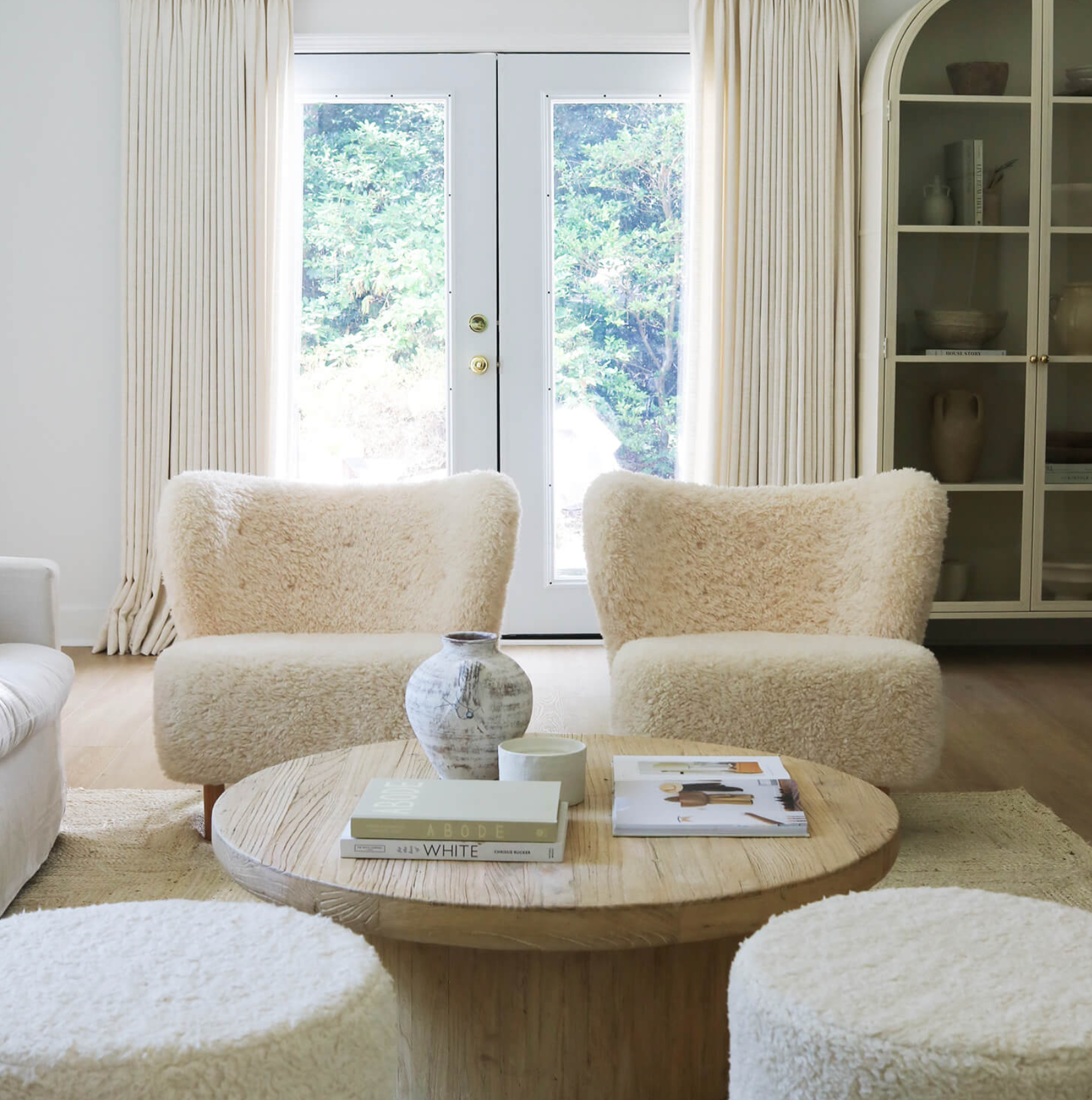Genuine Sheepskin Little Petra Chair - Homio Decor