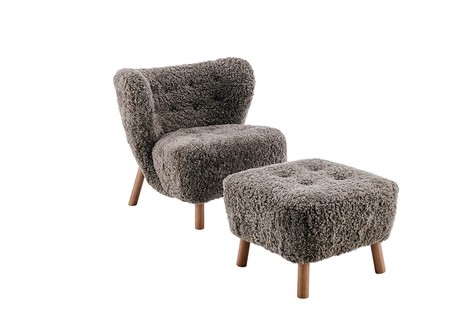 Genuine Sheepskin Little Petra Chair - Homio Decor