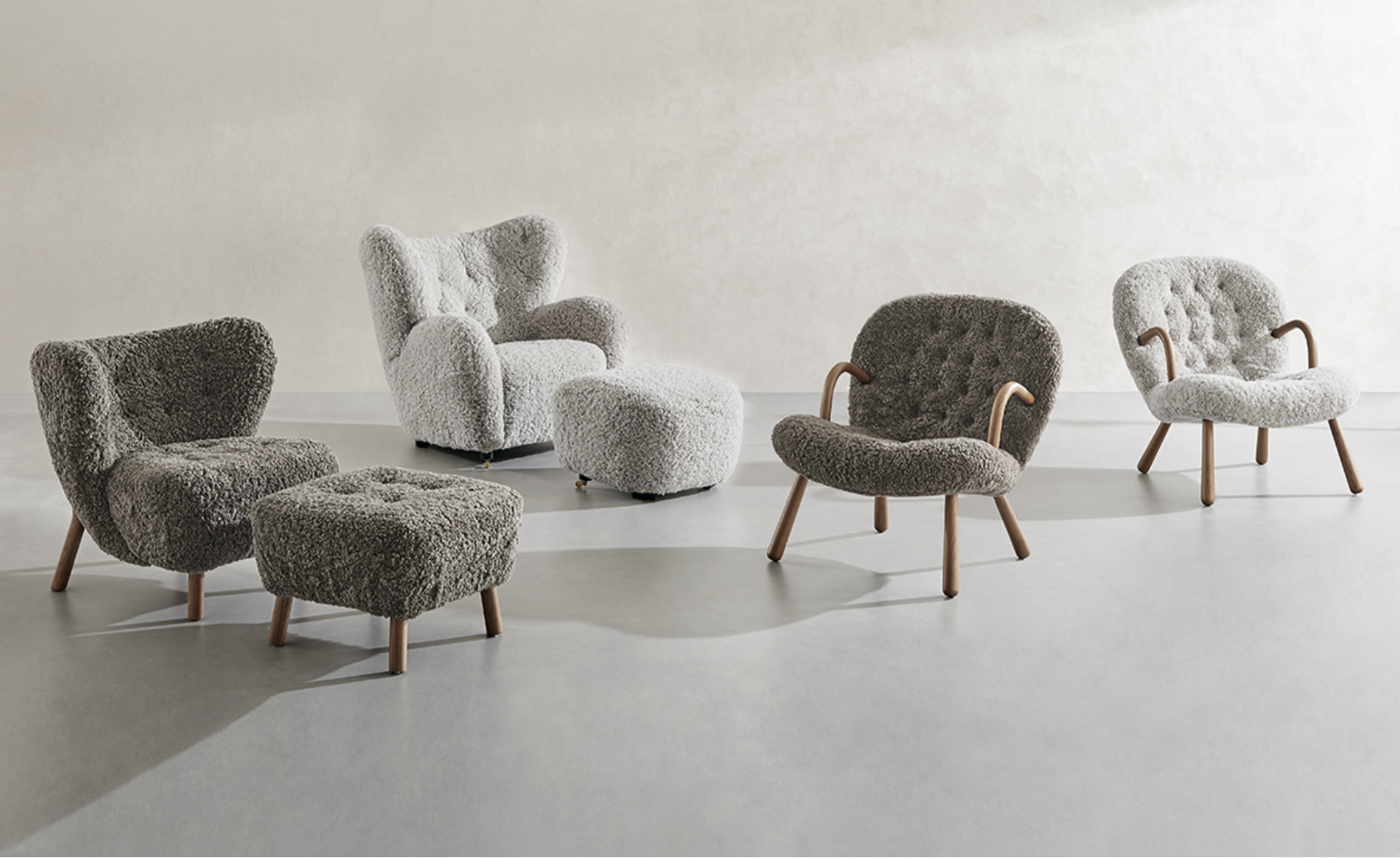 Genuine Sheepskin Little Petra Chair - Homio Decor