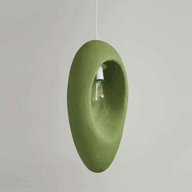 Avocado Wabi-Sabi Pendant Lamp - Homio Decor