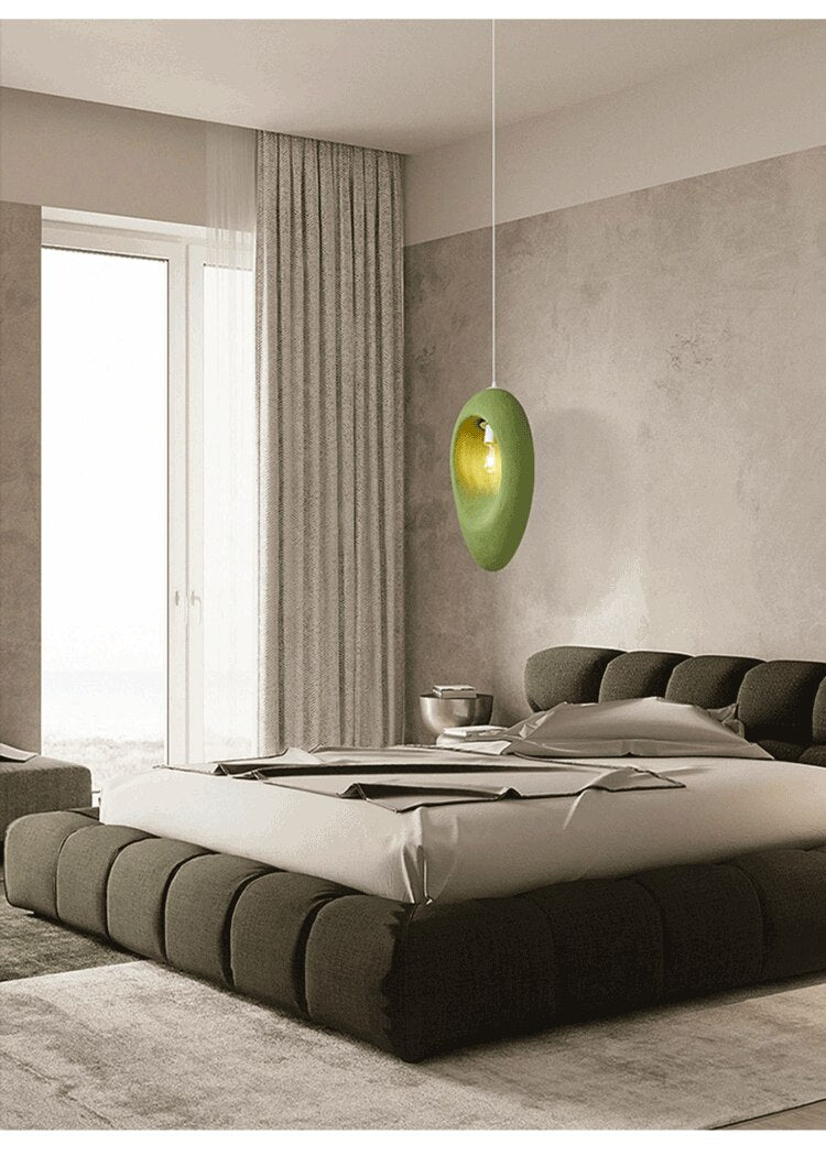 Avocado Wabi-Sabi Pendant Lamp - Homio Decor