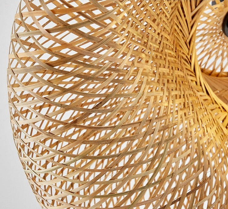 Bamboo Weaving Pendant Lamp - Homio Decor