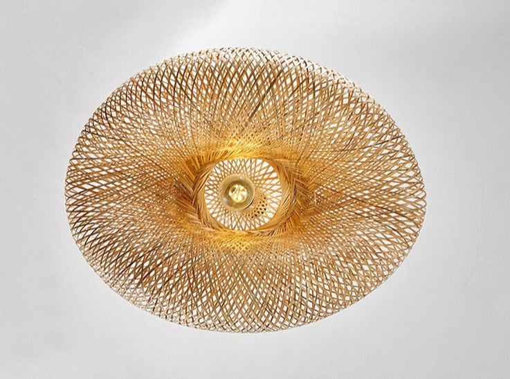 Bamboo Weaving Pendant Lamp - Homio Decor