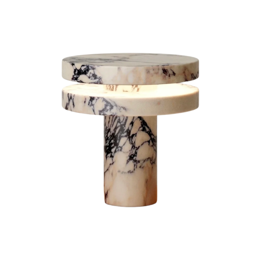 Homio Decor Lighting Cold Light Calacatta Marble Marbella Lamp