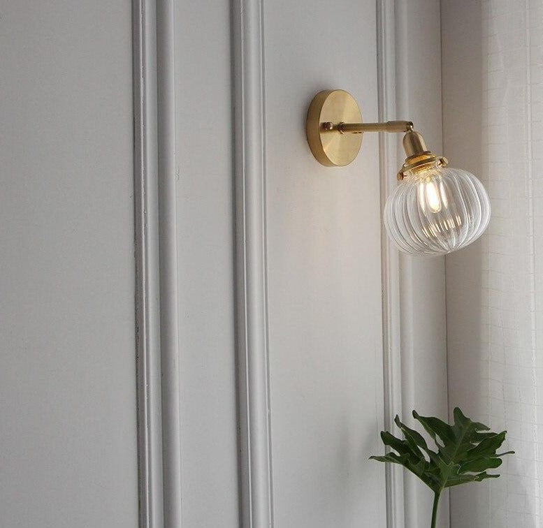 Glass Ball Wall Light - Homio Decor