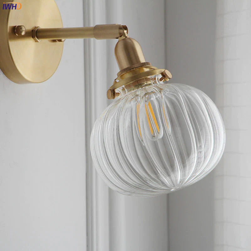 Glass Ball Wall Light - Homio Decor