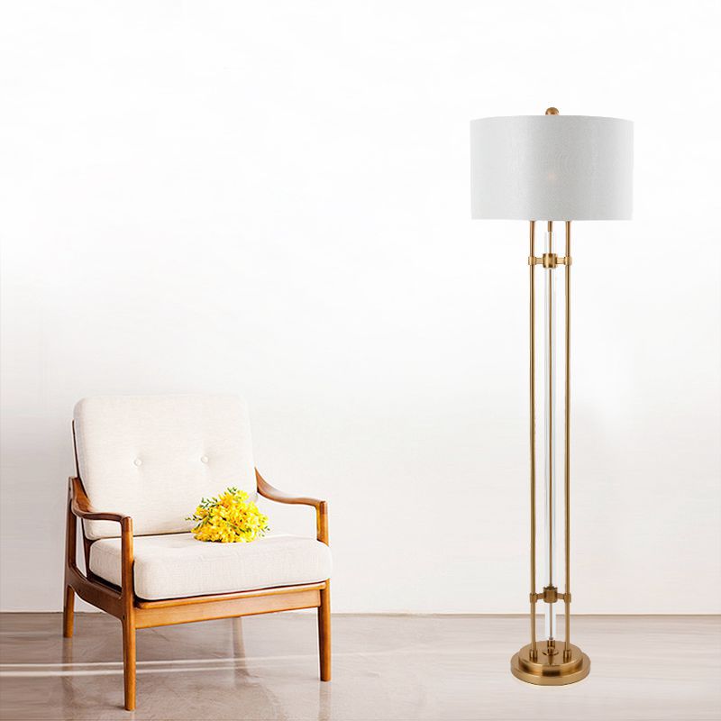 Luxury Golden Glass Floor Lamp - Homio Decor