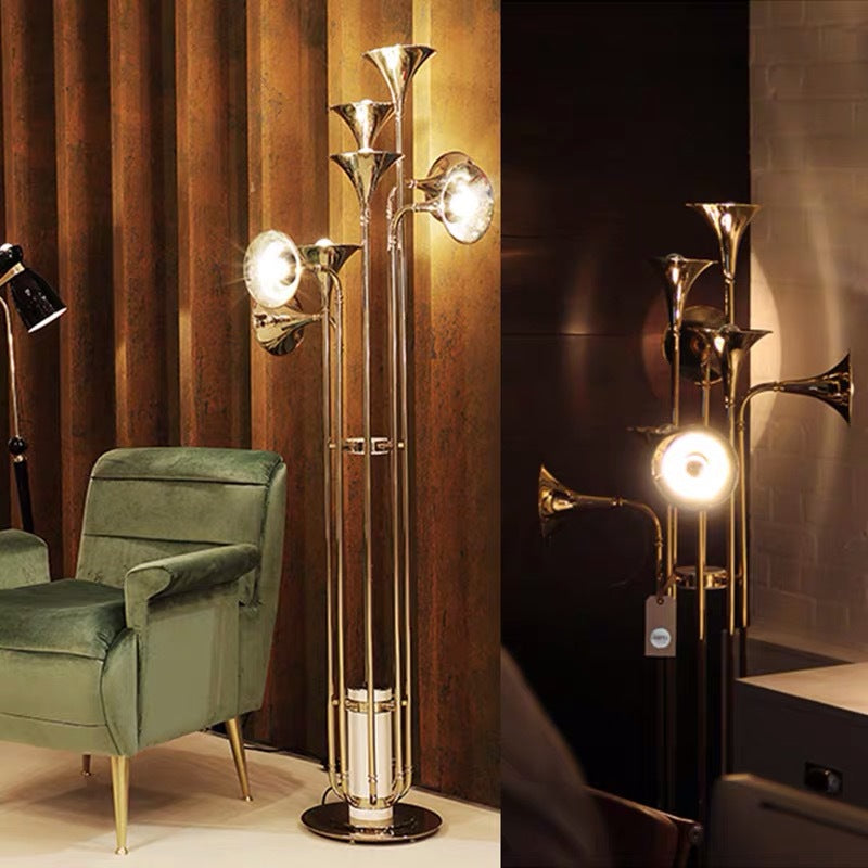 Luxury Trumpet Floor Lamp - Homio Decor