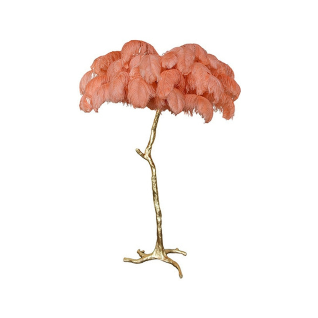 Luxury Feather Floor Lamp - Homio Decor