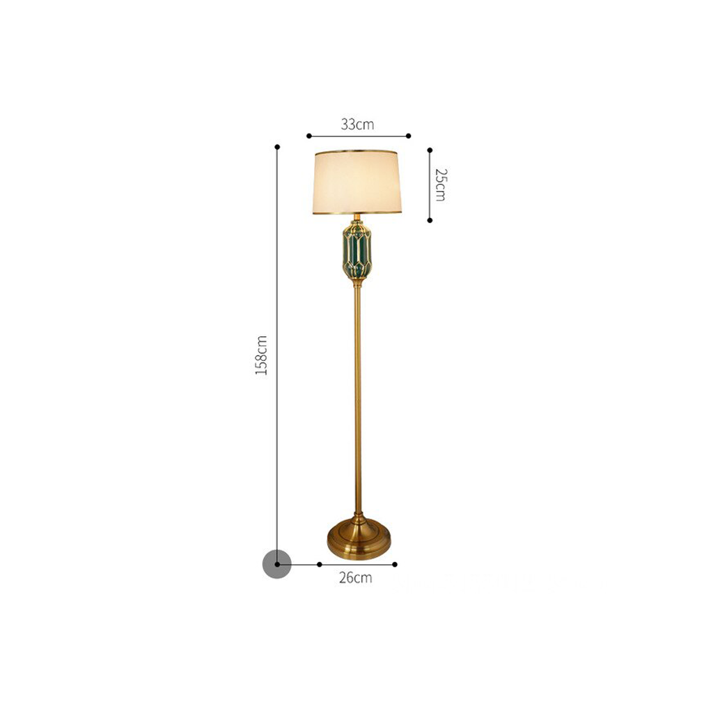 Retro Ceramic Floor Lamp - Homio Decor