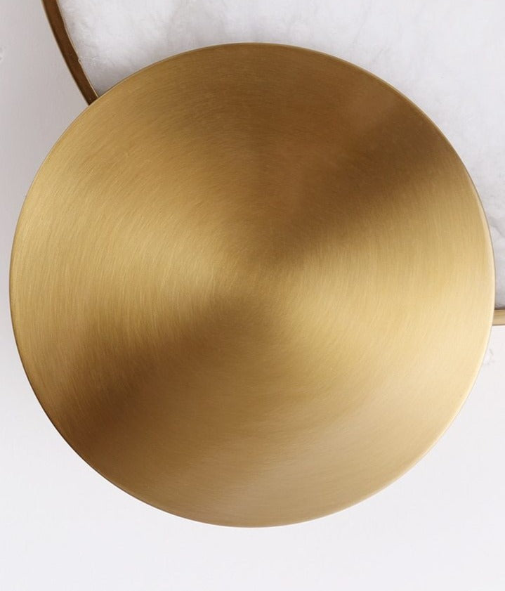 Round Marble Wall Light - Homio Decor