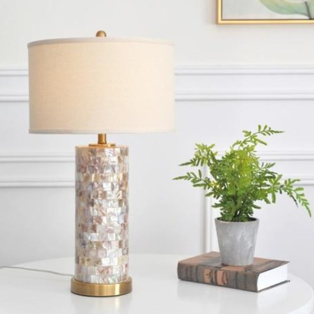 Shellfish Pattern Table Lamp - Homio Decor