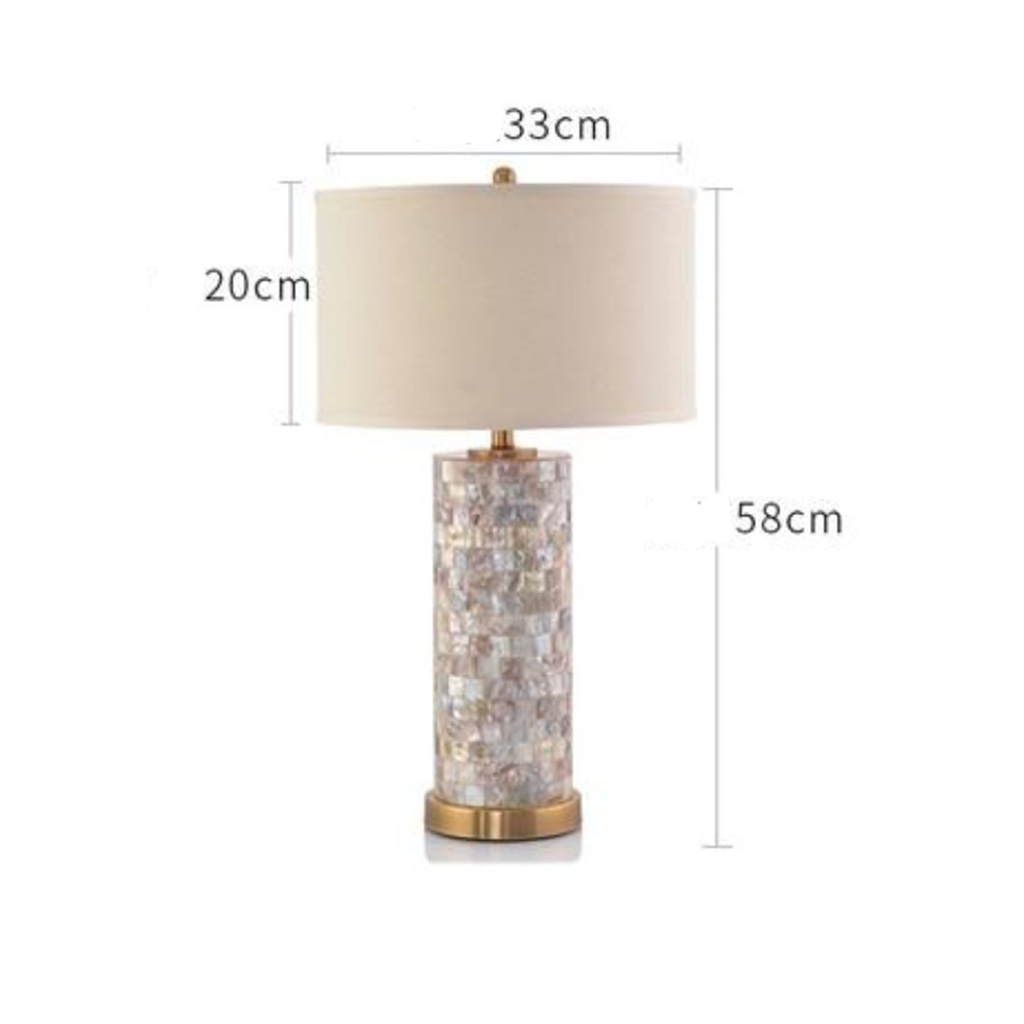 Shellfish Pattern Table Lamp - Homio Decor