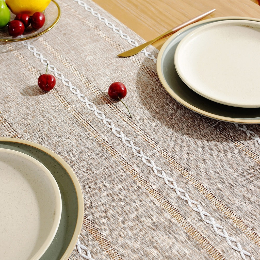Linen Table Runner - Homio Decor