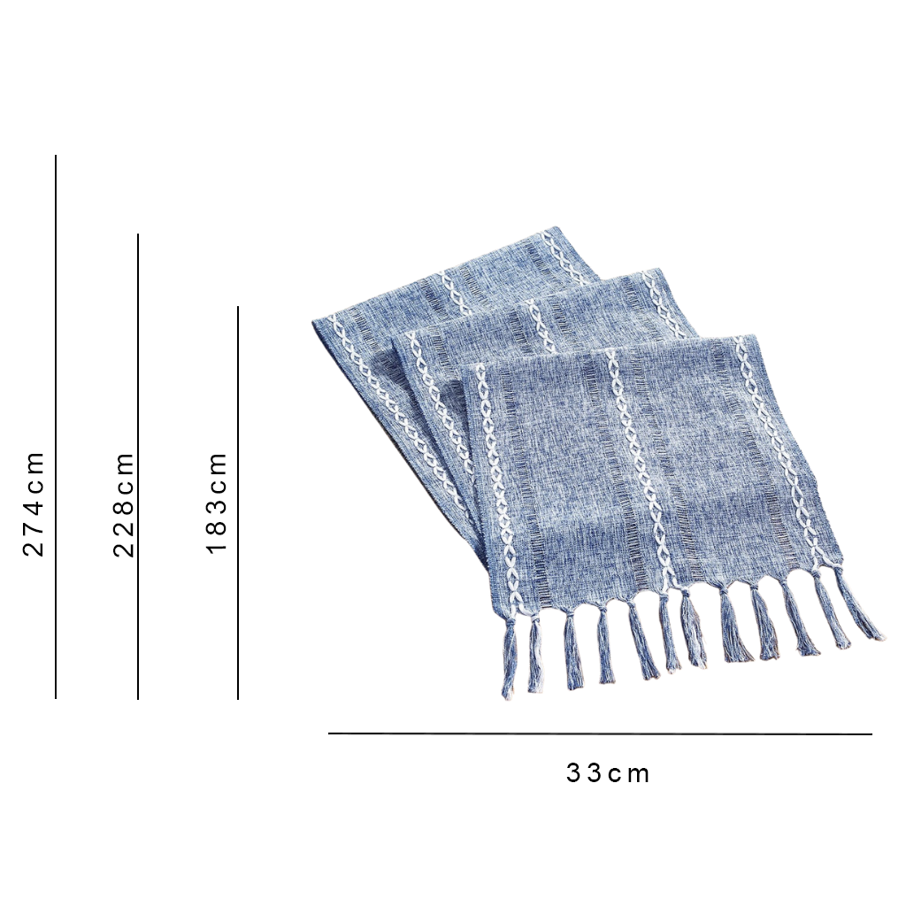 Linen Table Runner - Homio Decor