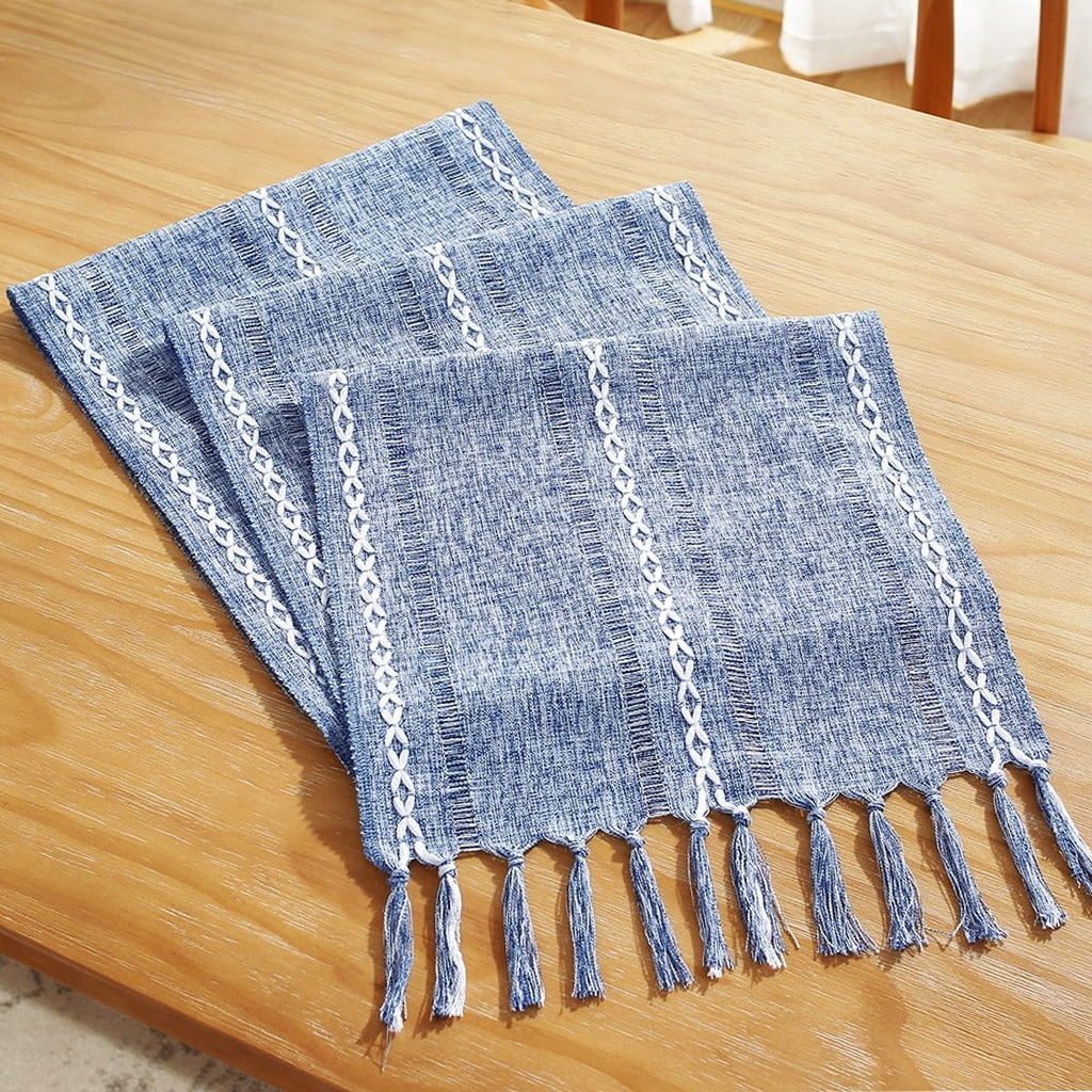 Linen Table Runner - Homio Decor