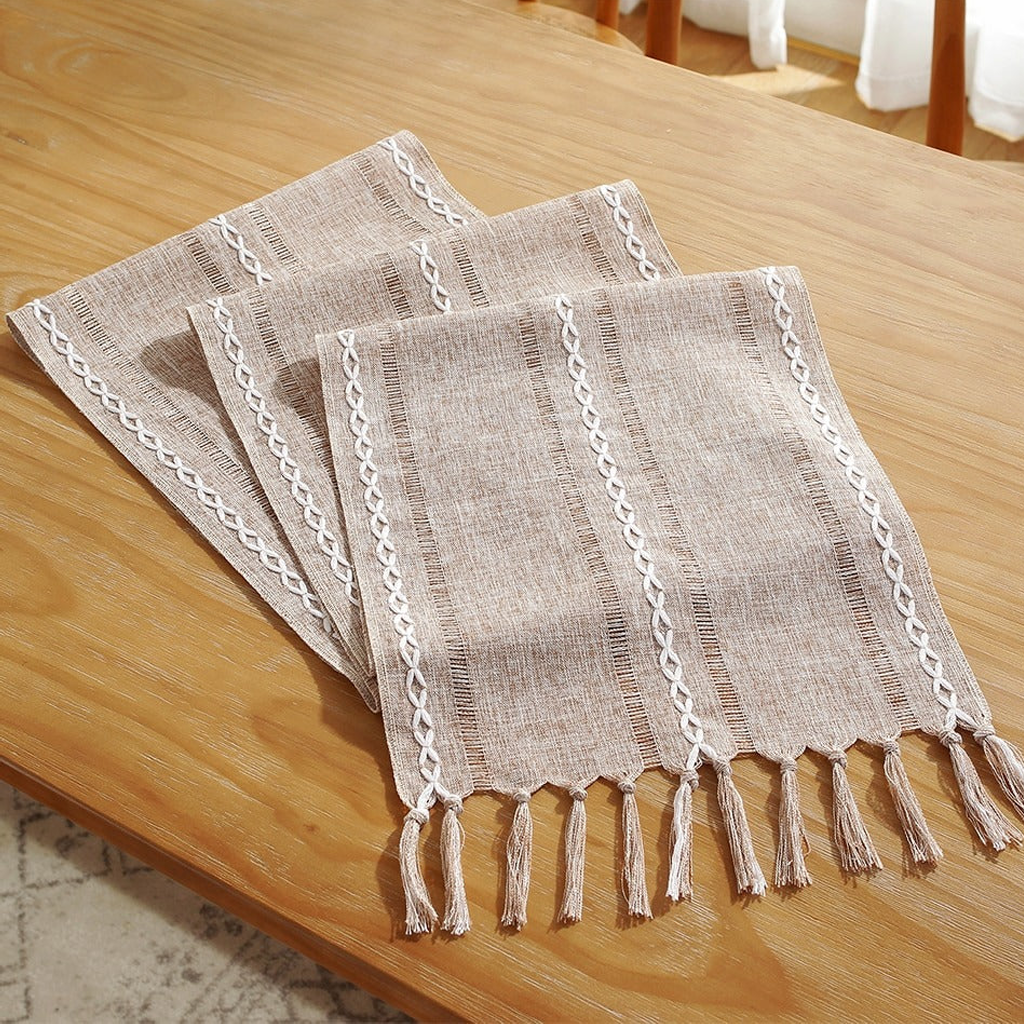 Linen Table Runner - Homio Decor