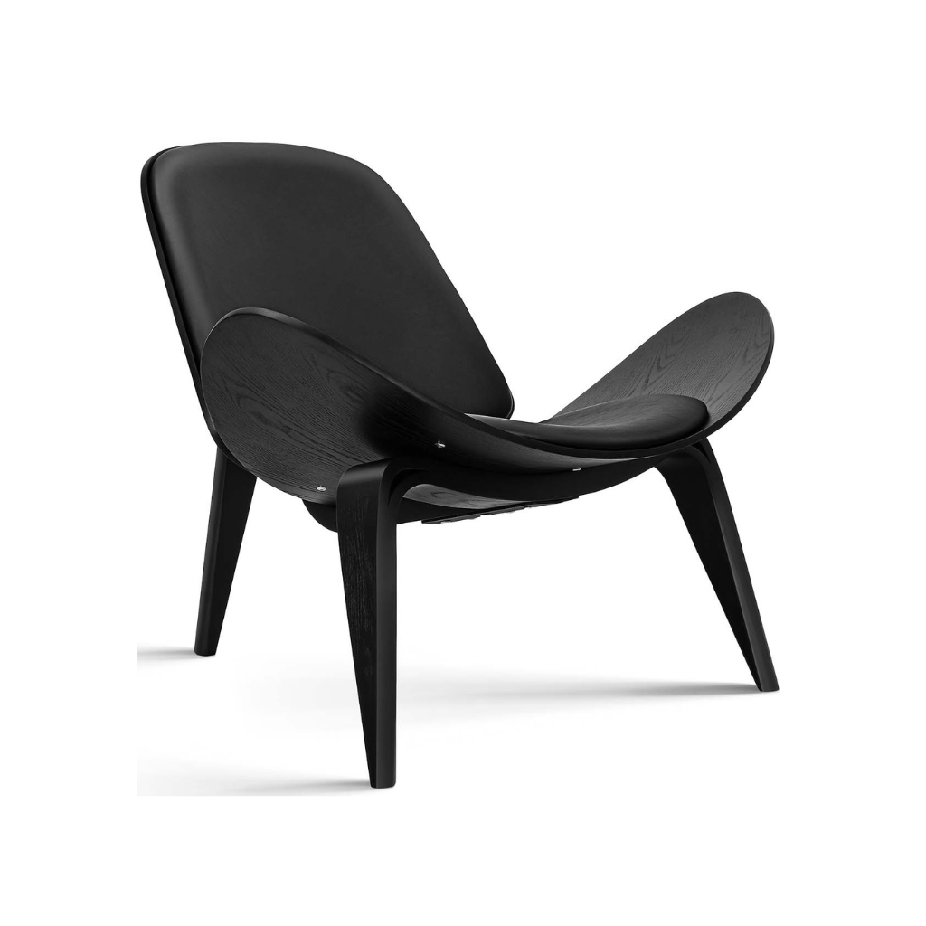Mid Century Lounge Chair Tripod Style - Homio Decor