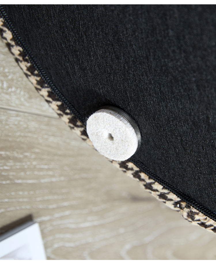 High Leather Dressing Stool - Homio Decor