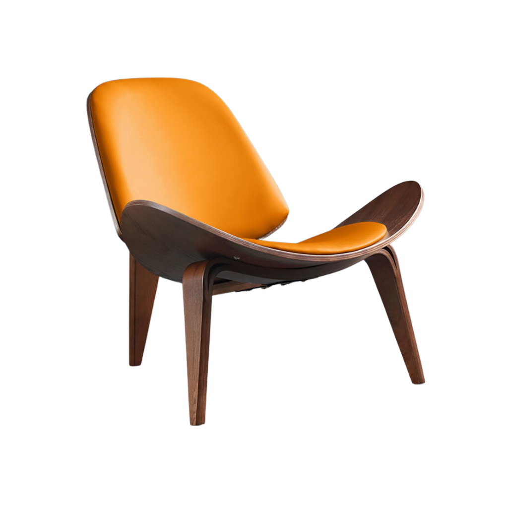 Mid Century Lounge Chair Tripod Style - Homio Decor