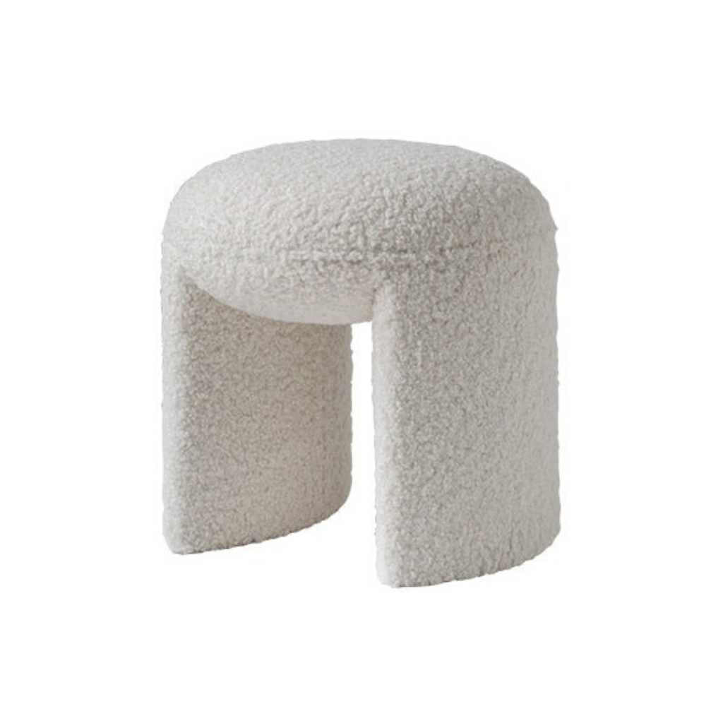Small Teddy Low Stool - Homio Decor