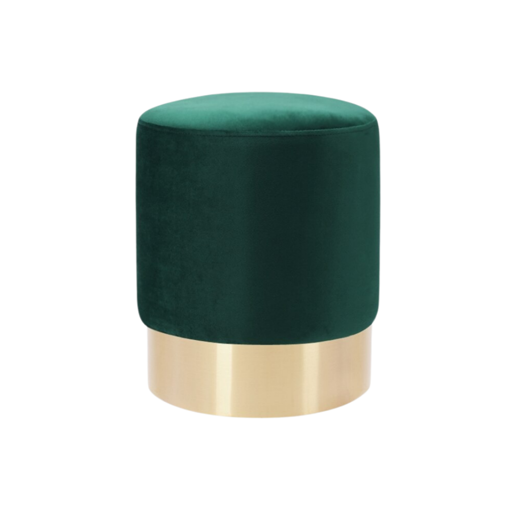 Flannel Pouf with Tassels - Homio Decor