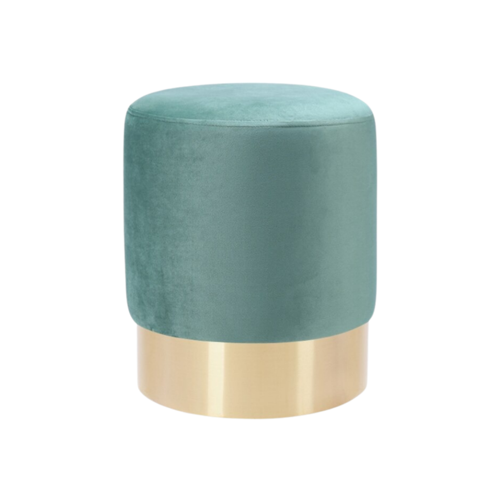 Flannel Pouf with Tassels - Homio Decor