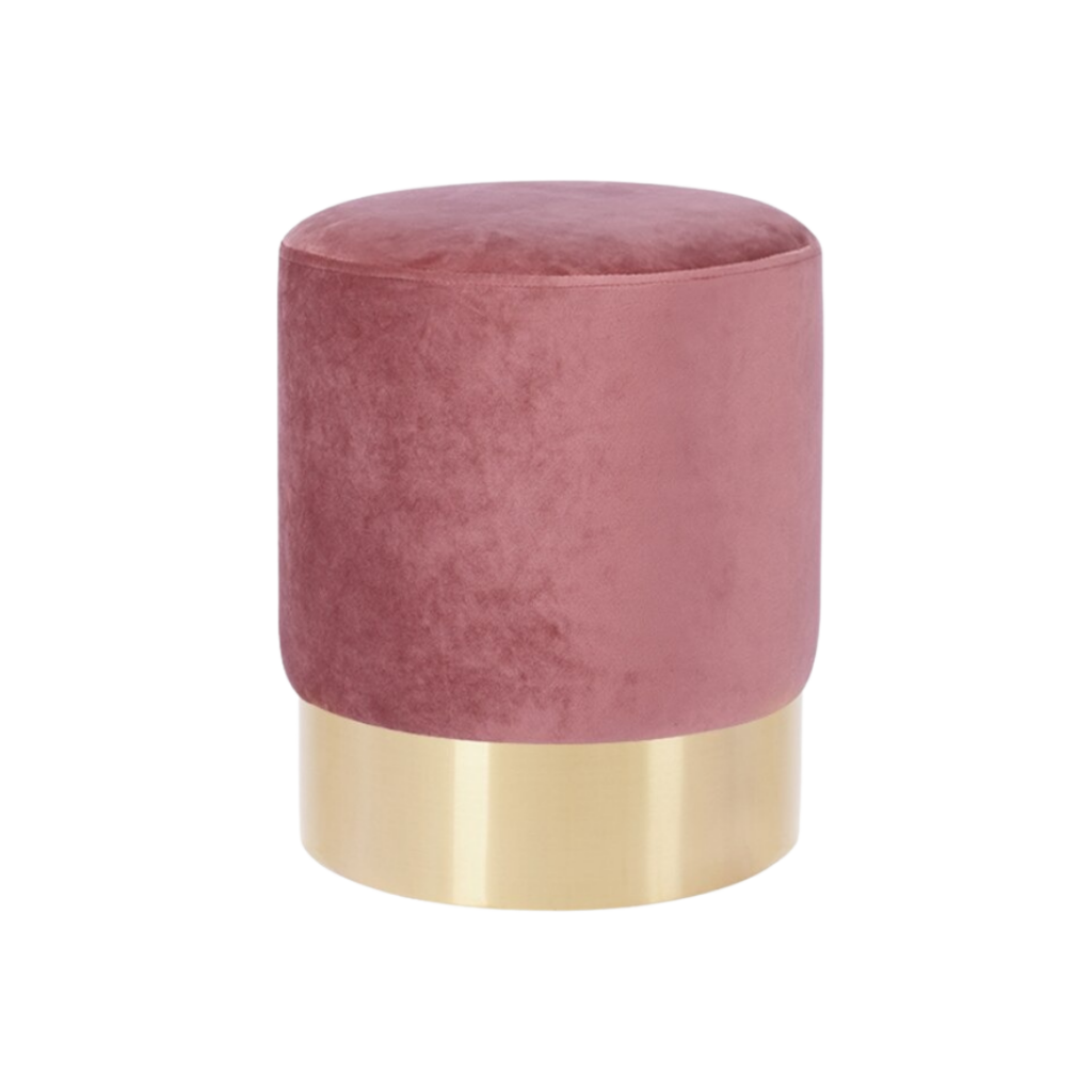 Flannel Pouf with Tassels - Homio Decor