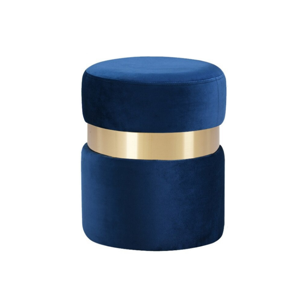 Flannel Pouf with Tassels - Homio Decor
