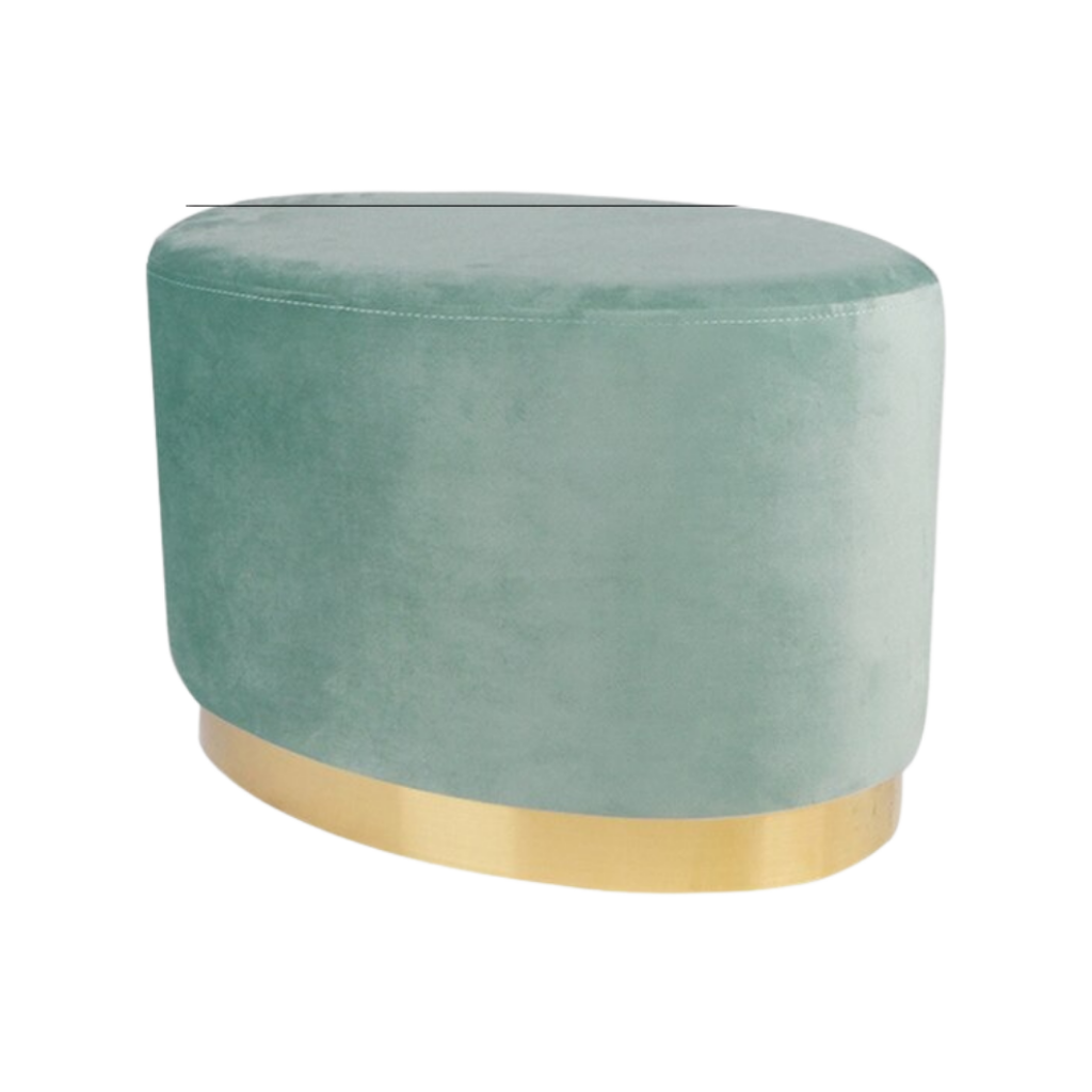 Flannel Pouf with Tassels - Homio Decor