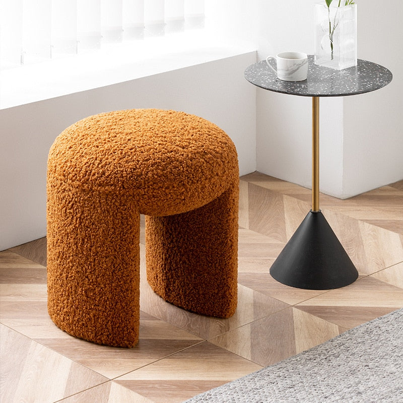 Small Teddy Low Stool - Homio Decor