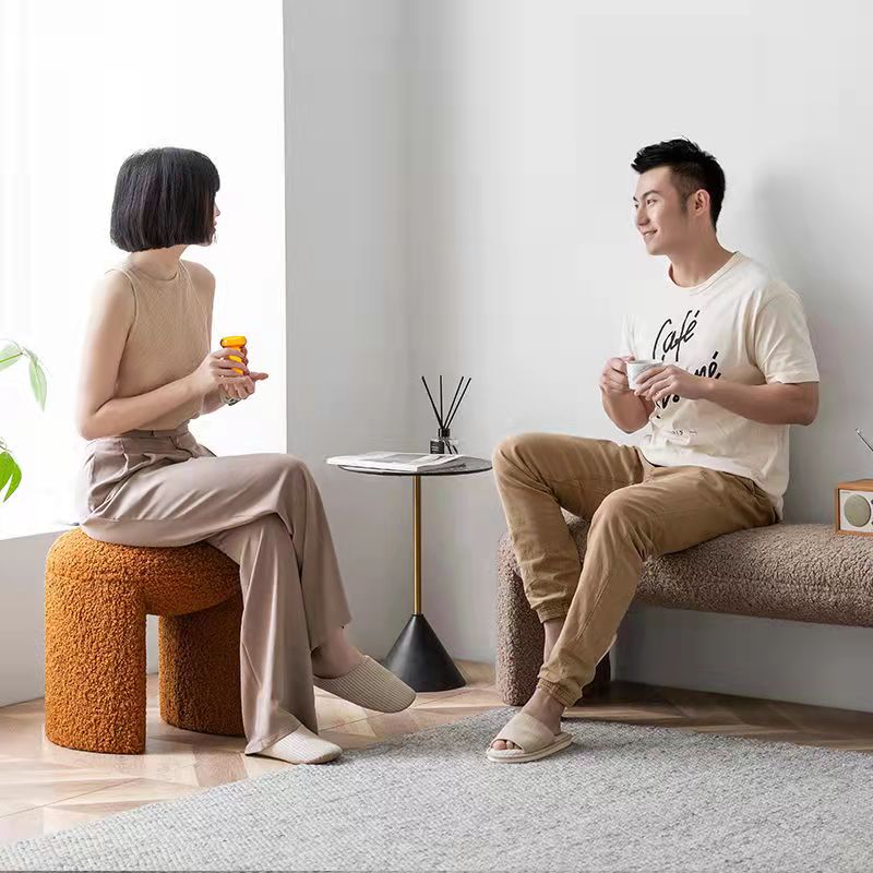 Small Teddy Low Stool - Homio Decor