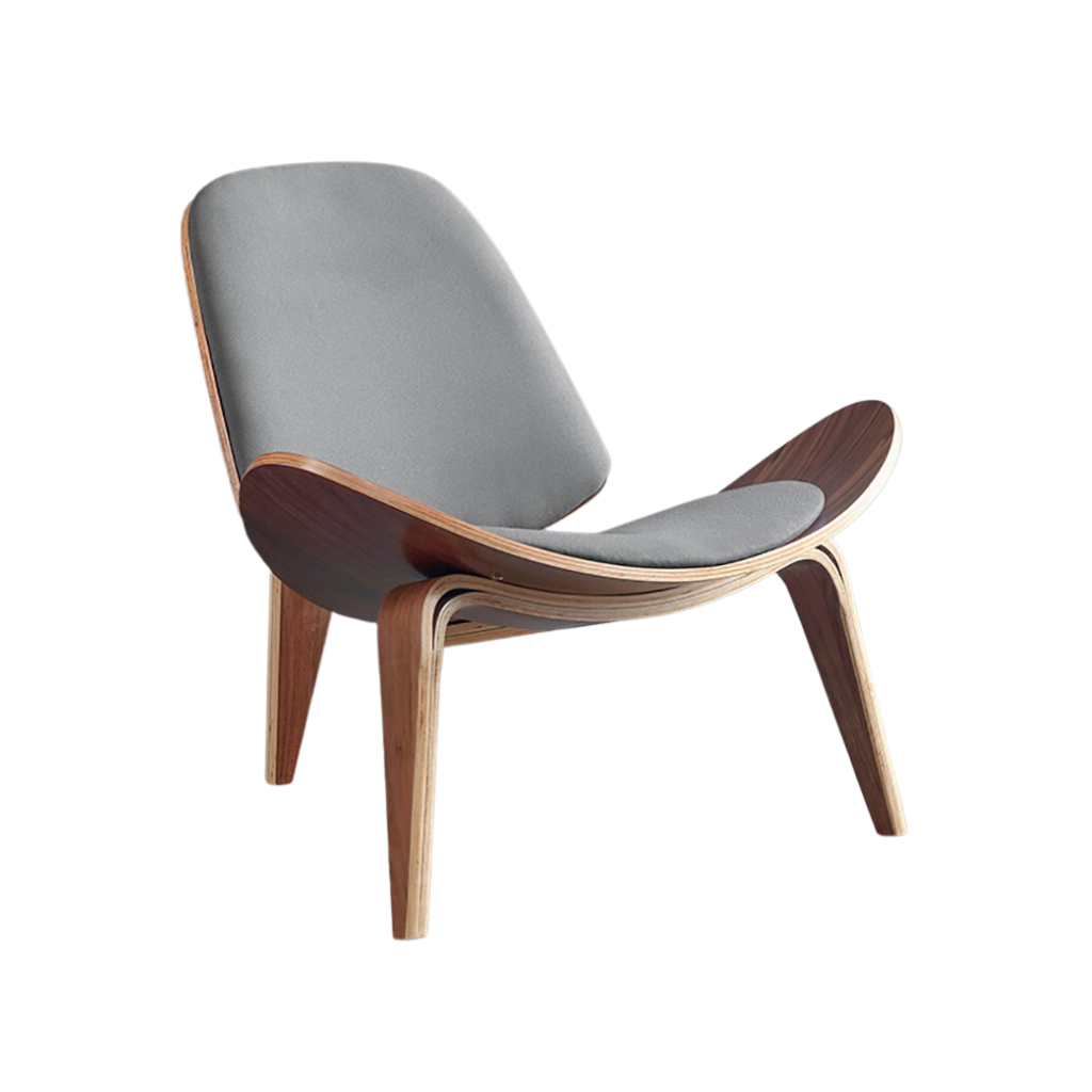 Mid Century Lounge Chair Tripod Style - Homio Decor