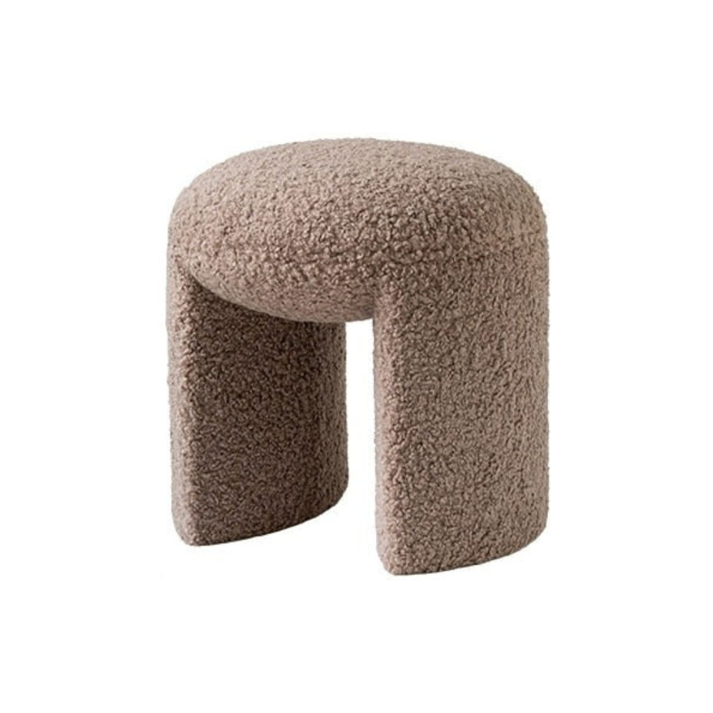 Small Teddy Low Stool - Homio Decor