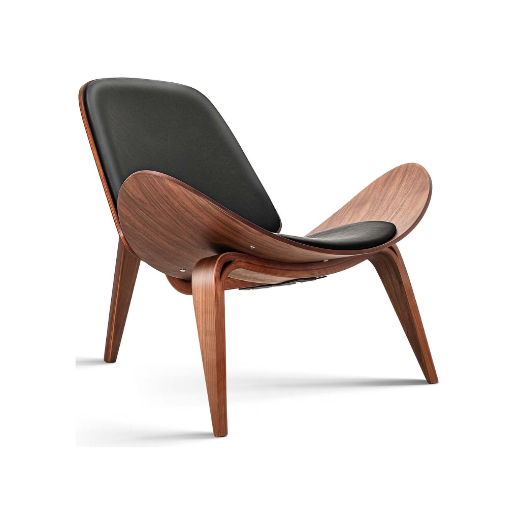 Mid Century Lounge Chair Tripod Style - Homio Decor