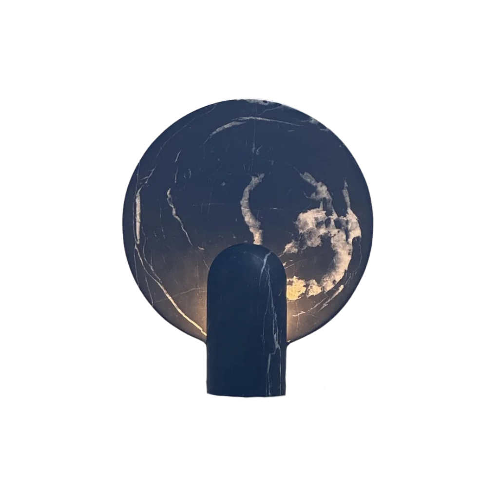 Homio Decor Nero Calacatta Marble Orbit Lamp