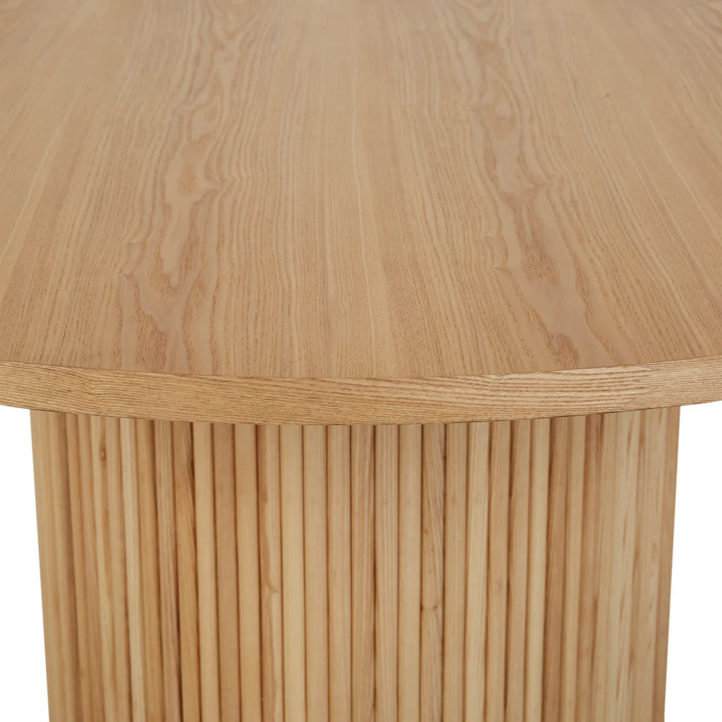 Homio Decor Ripple Design Round Dining Table