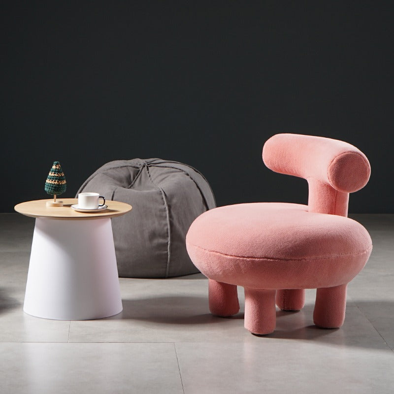 Small Lambswool Lounge Chair - Homio Decor