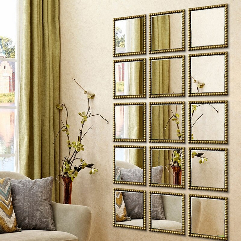 Luxury Square Decorative Mirror - Homio Decor