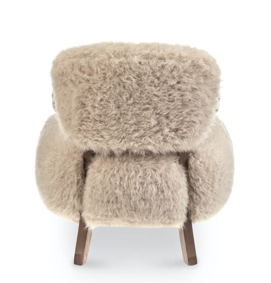 Homio Decor Yeti Sheepskin Armchair and Ottoman