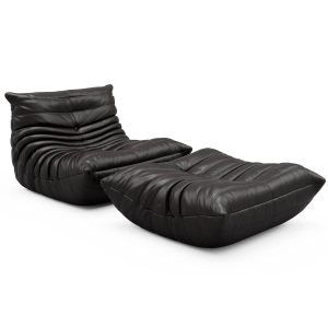 togo-sofa-Fiber-Leather-Black-1-min