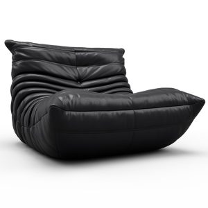 togo-sofa-microfiber-leather-Black-0-min
