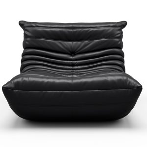 togo-sofa-microfiber-leather-Black-1-min